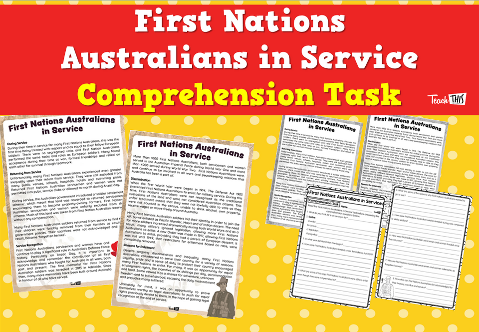First Nations Australians in Service Comprehension Task