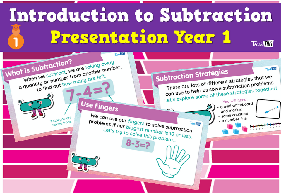 Introduction to Subtraction - Presentation