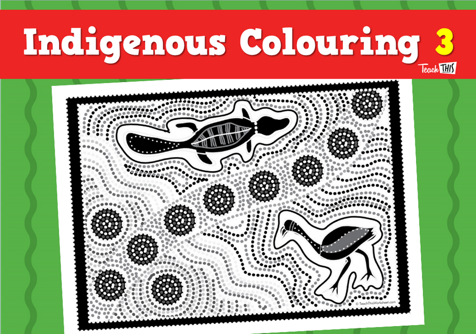 Indigenous Colouring 3