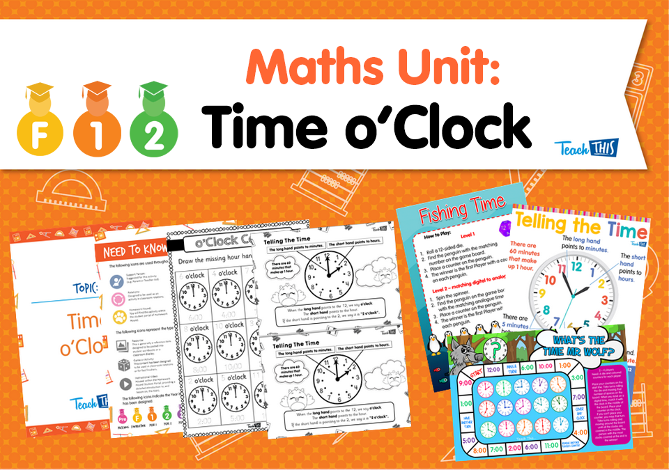 Maths Unit: Time o'Clock