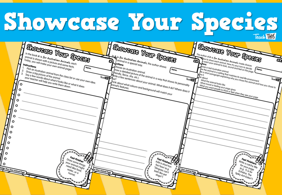 Showcase Your Species