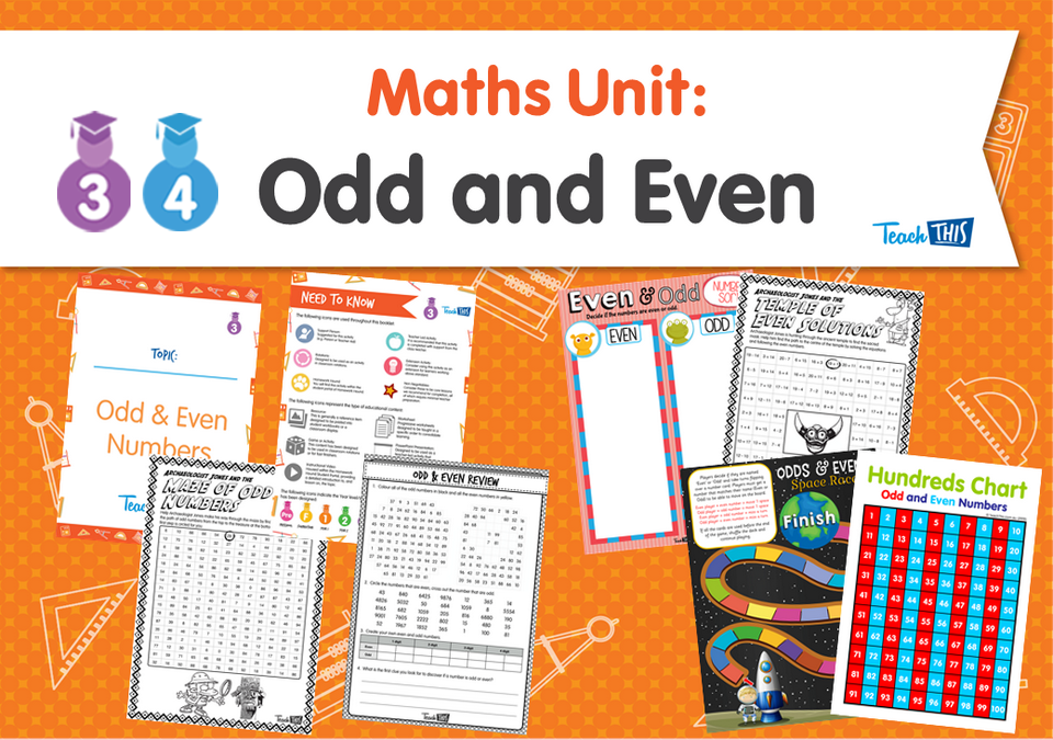 Maths Unit: Odd and Even