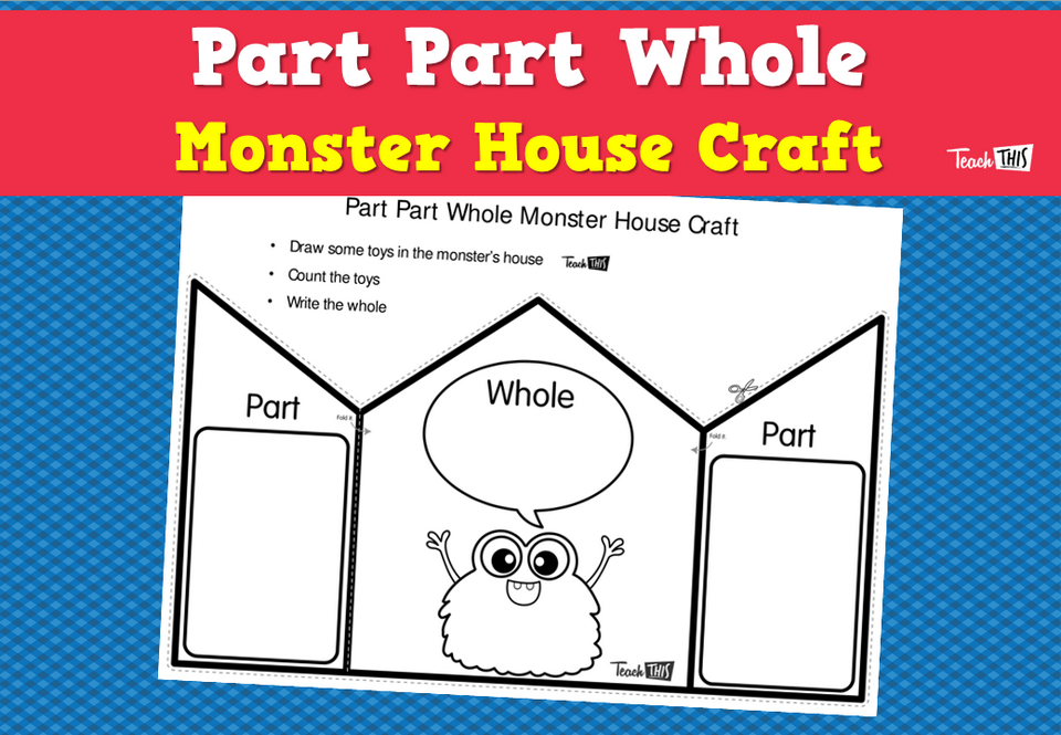 Part Part Whole Monster House Craft