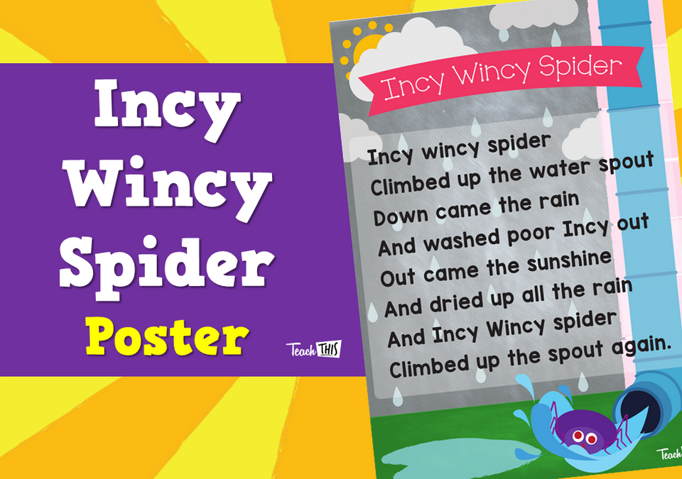 Incy Wincy Spider - Poster
