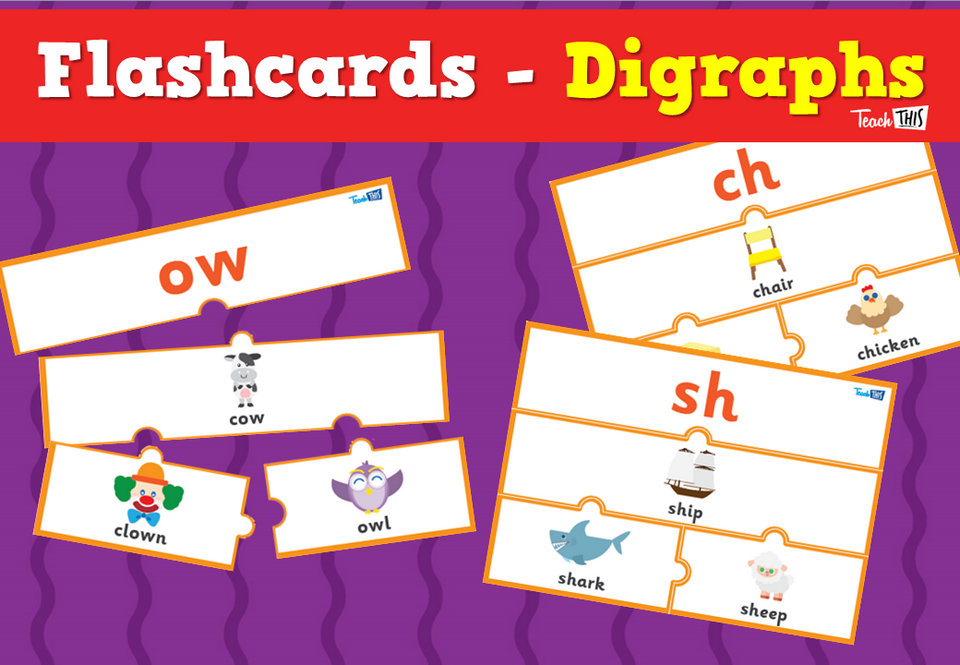 Flashcards - Digraphs