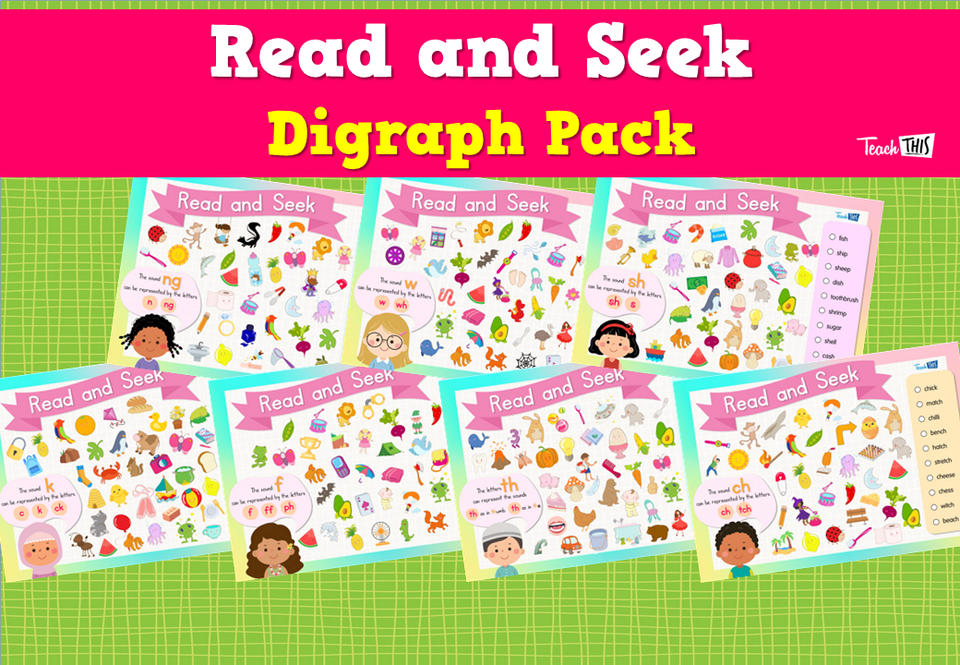 Read and Seek Digraph Pack