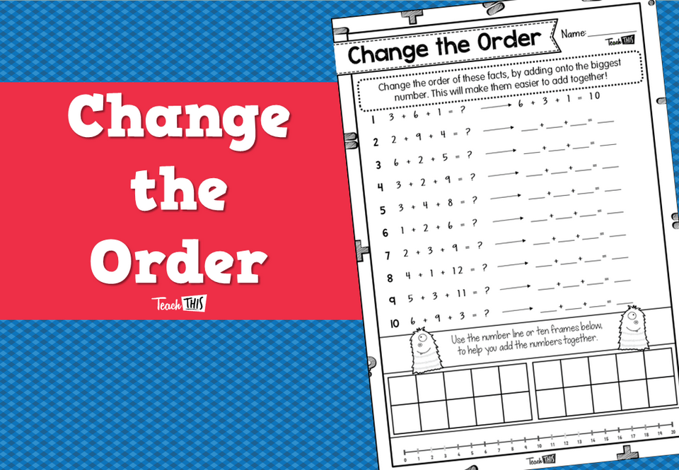 Change the Order