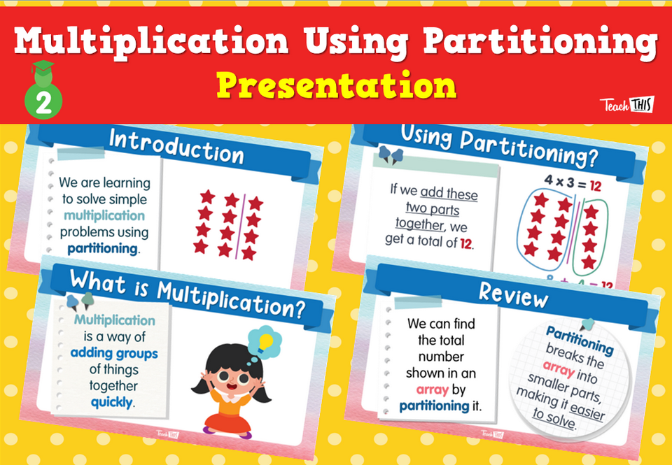 Multiplication Using Partitioning - Presentation