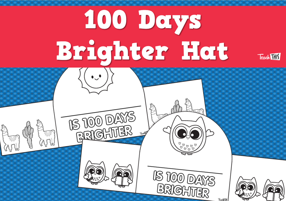 100 Days Brighter Hat