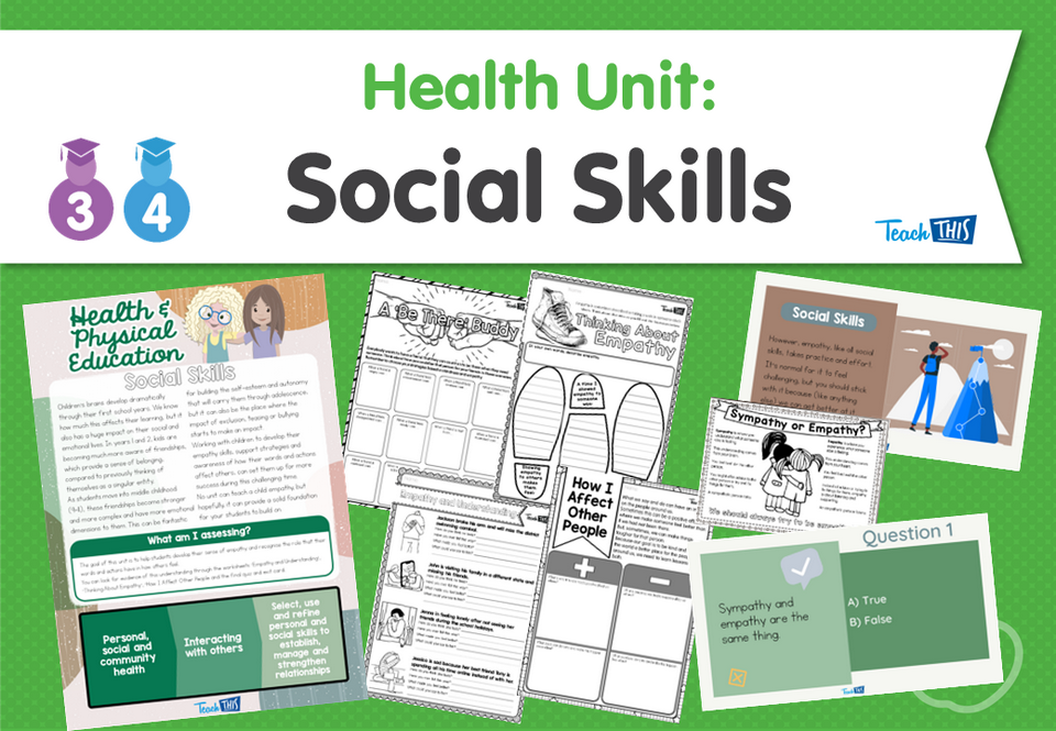 Health Unit: Social Skills