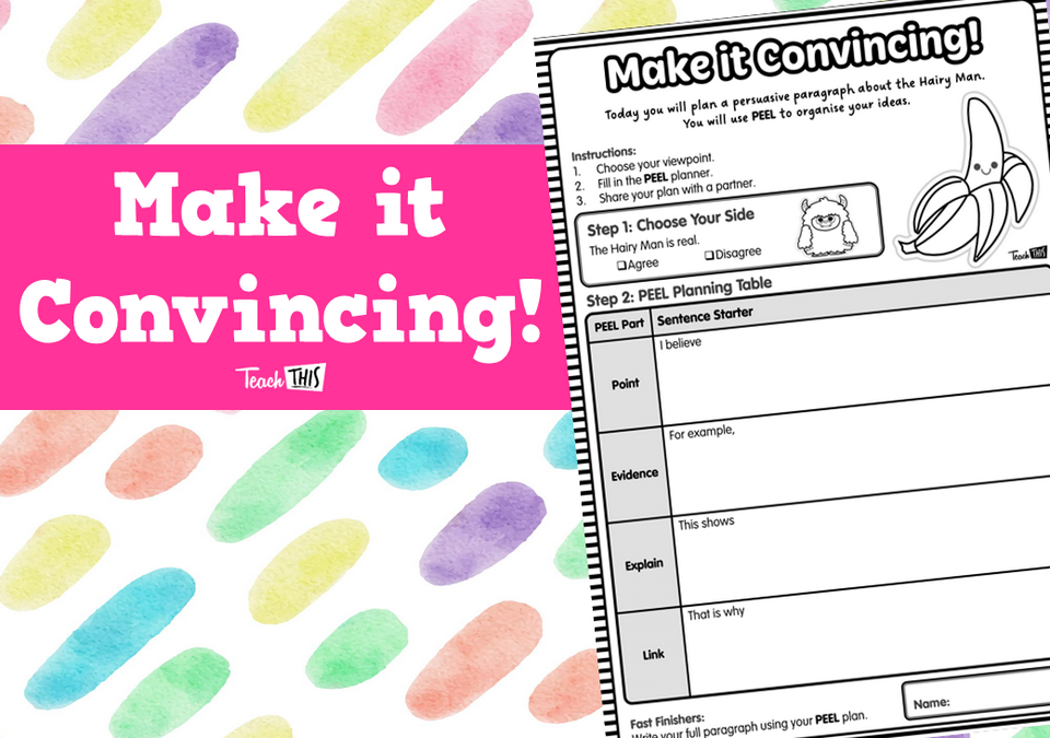 Make it Convincing!
