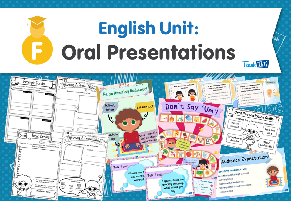 English Unit: Oral Presentations