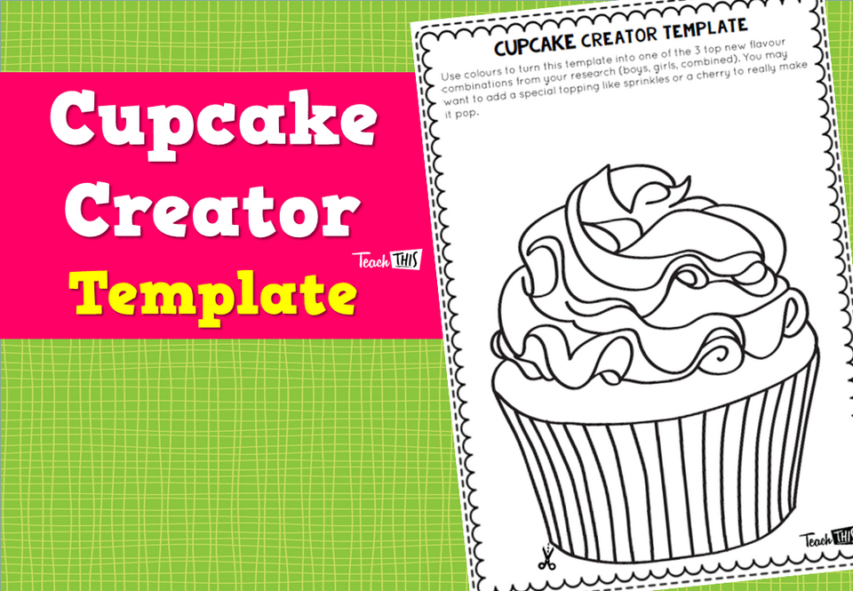 Cupcake Creator Template