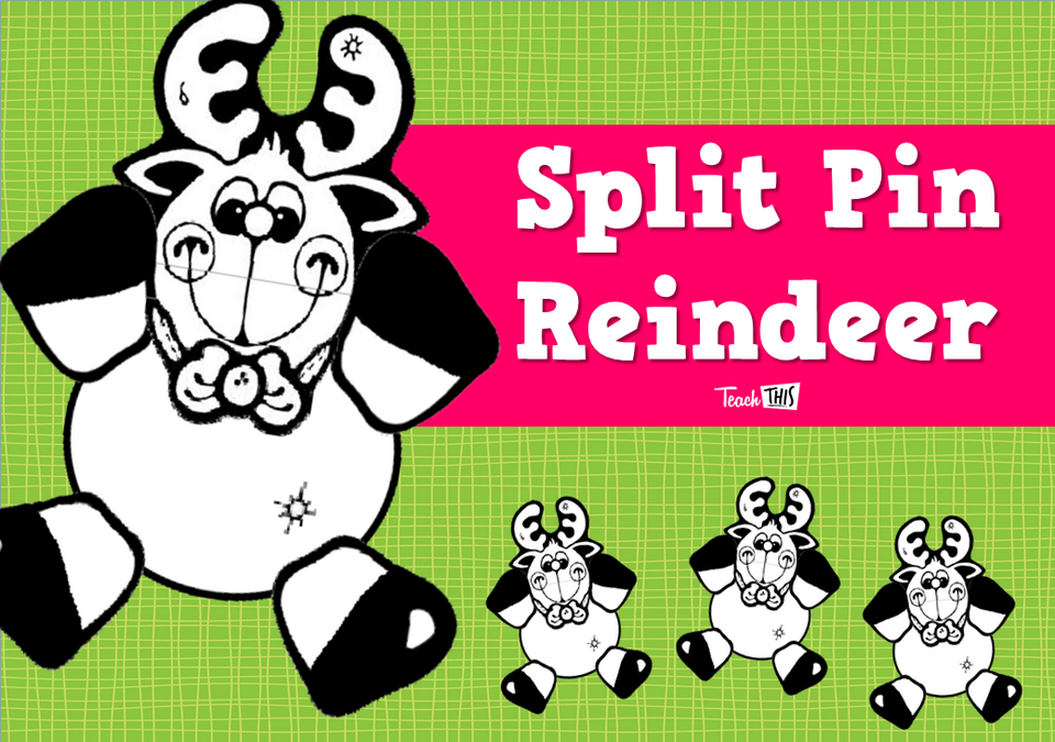Split Pin Reindeer