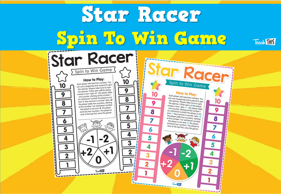 Star Racer – Spin To Win Game
