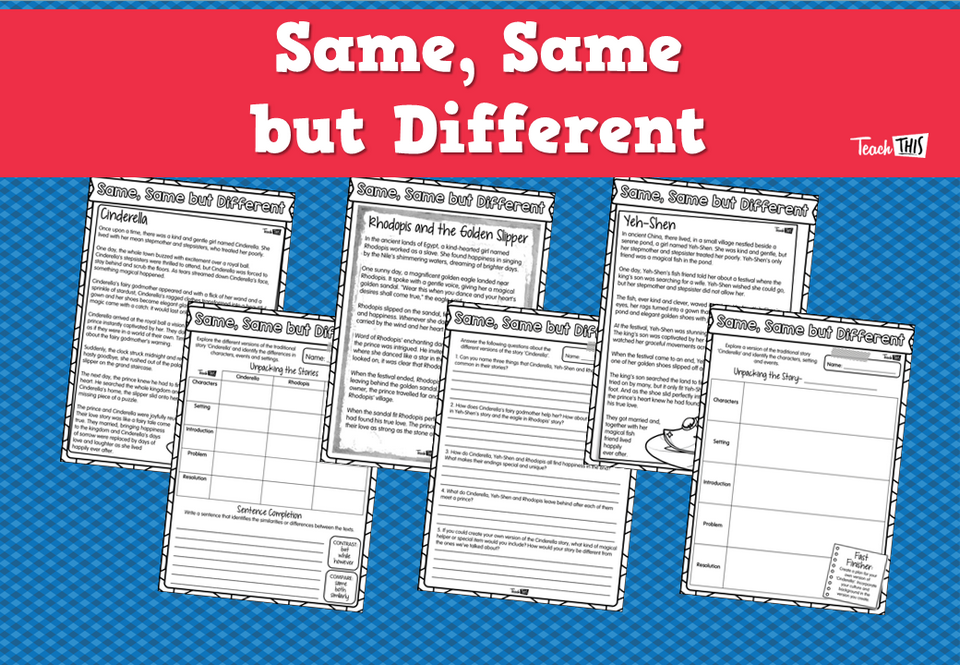 Same, Same but Different
