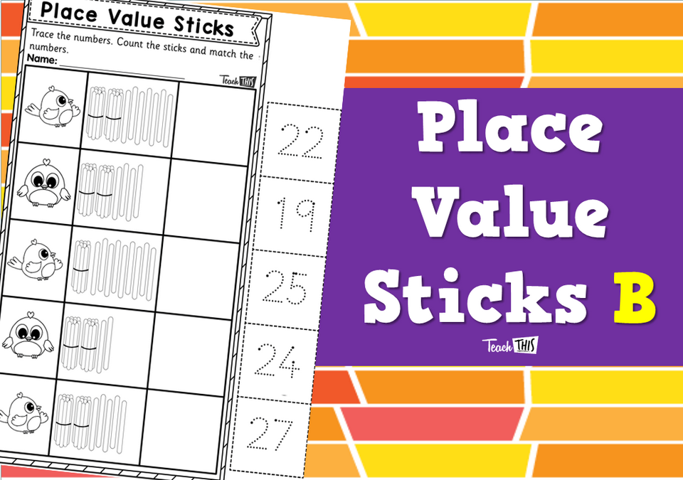 Place Value Sticks B