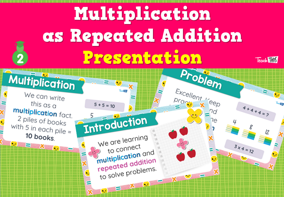 Multiplication as Repeated Addition - Presentation