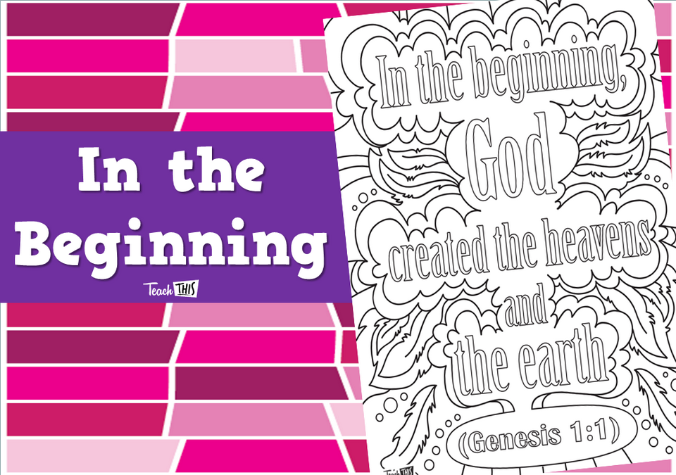 In the Beginning