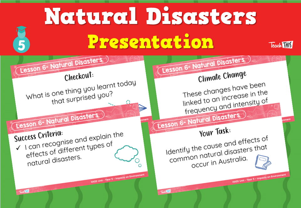Natural Disasters - Presentation