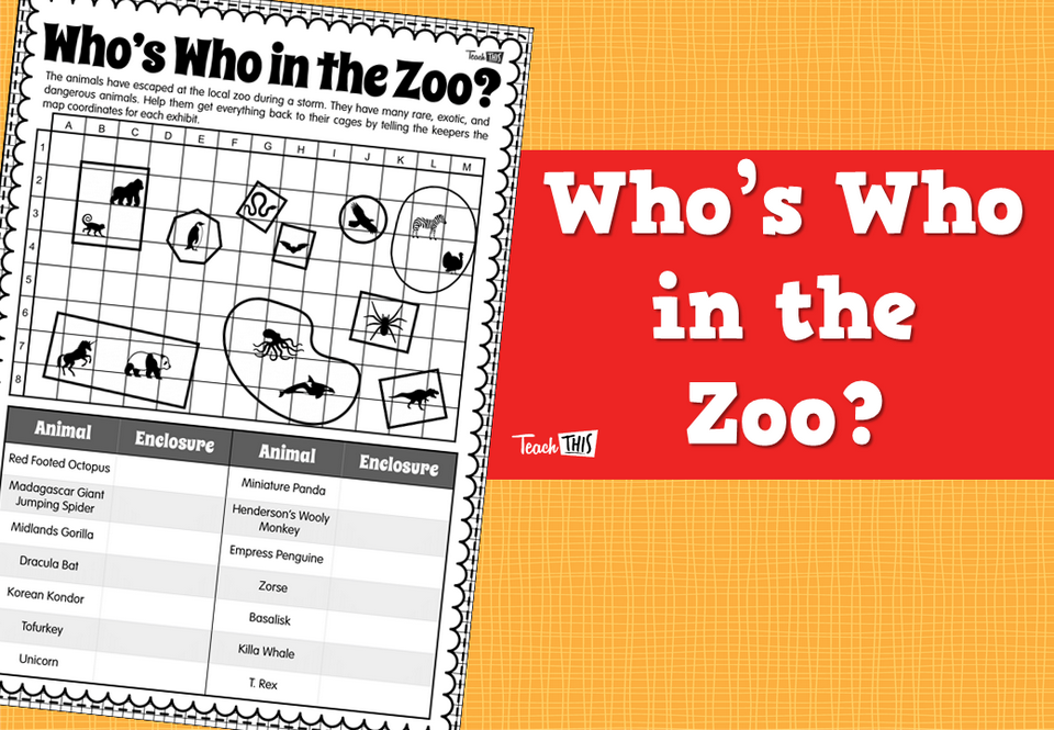 Who’s Who in the Zoo?