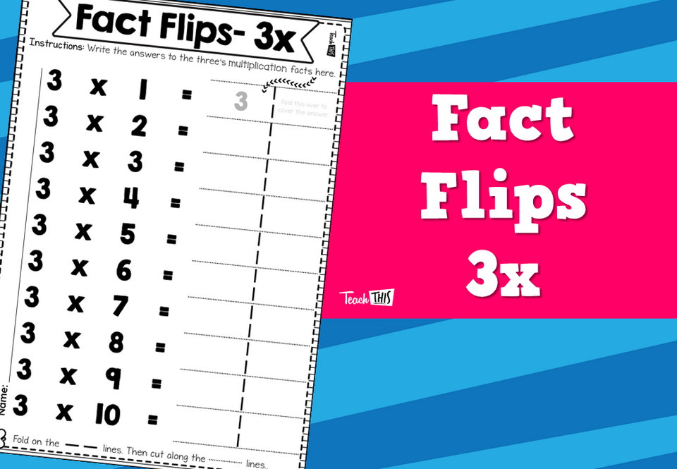 Fact Flips- 3x