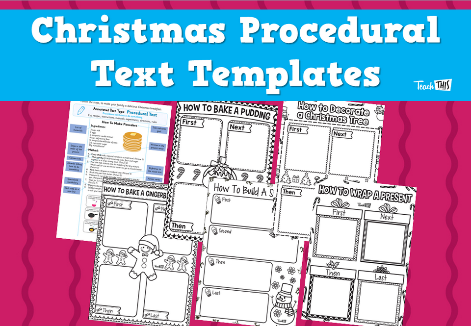 Christmas – Procedural Text Templates