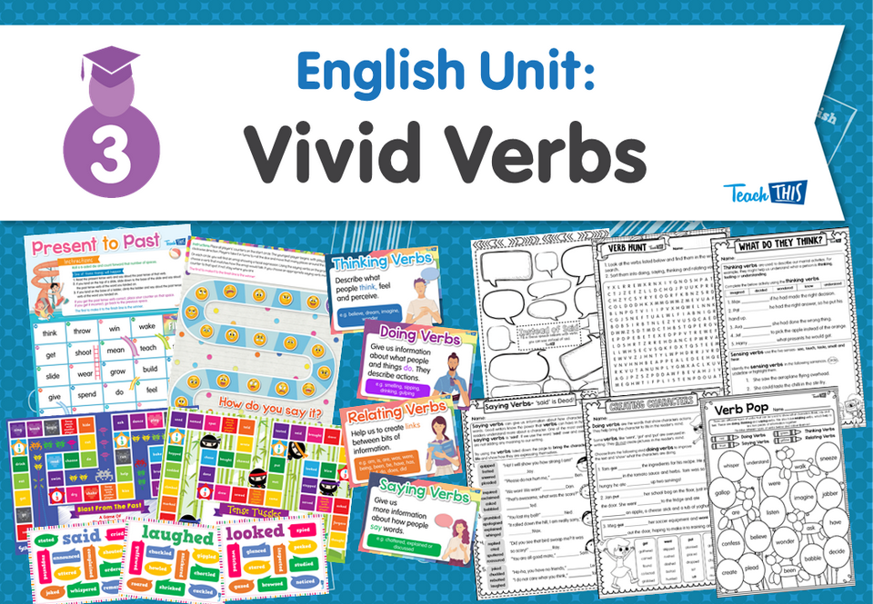 English Unit: Vivid Verbs