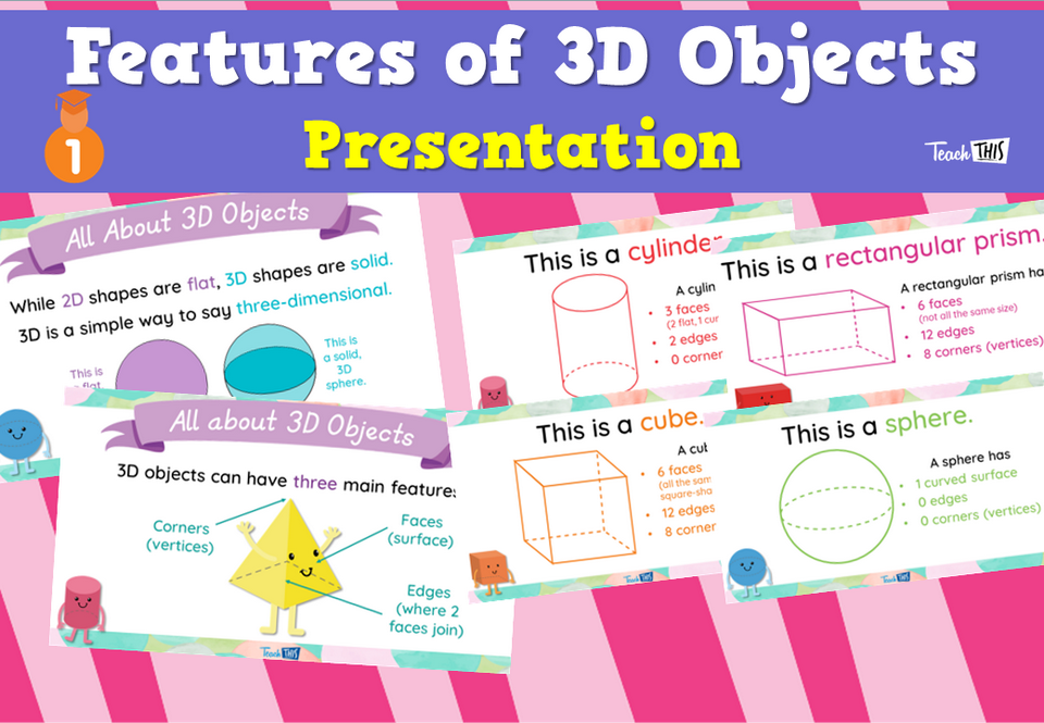 Features of 3D Objects - Presentation