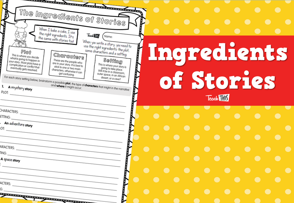 Narrative Texts - #10 Ingredients of Stories
