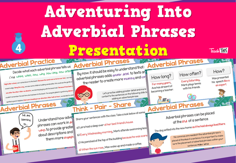 Adventuring Into Adverbial Phrases - Presentation