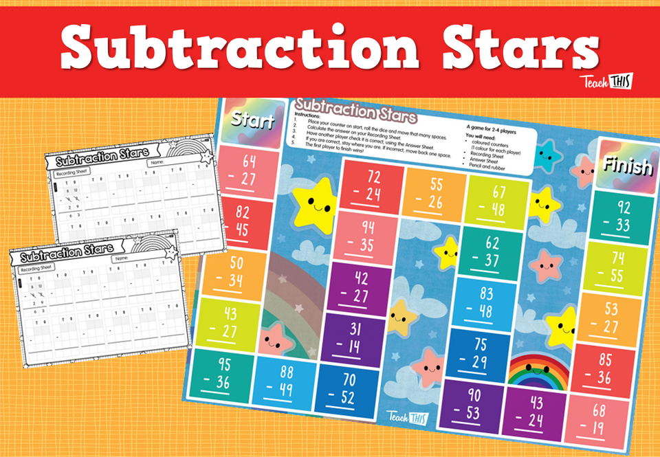 Subtraction Stars
