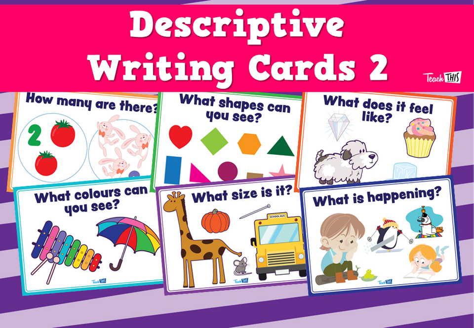 Descriptive Writing Cards 2