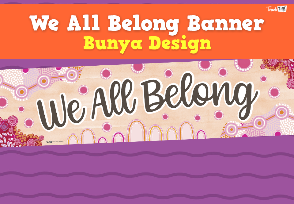 We All Belong - Banner
