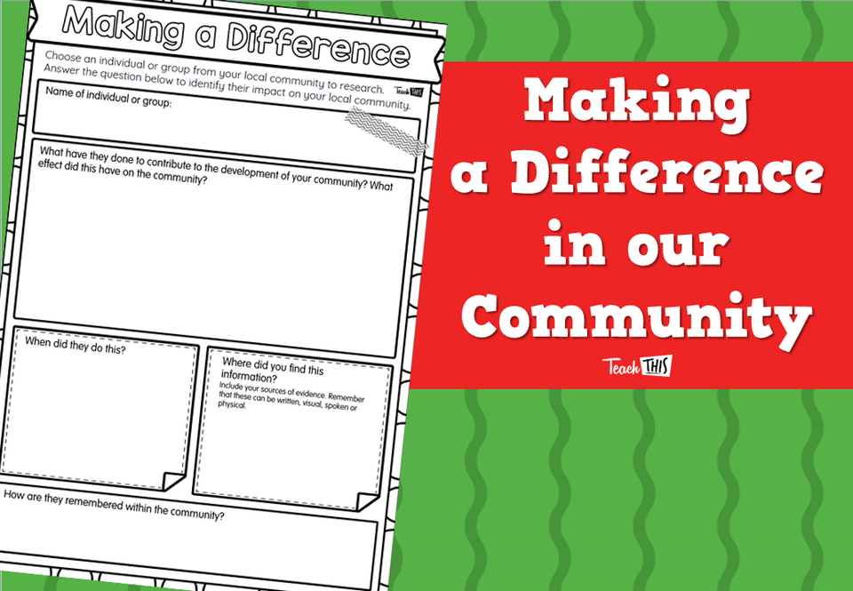 Making a Difference in our Community