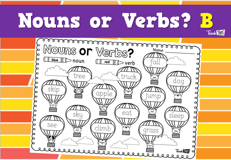 Nouns or Verbs? B