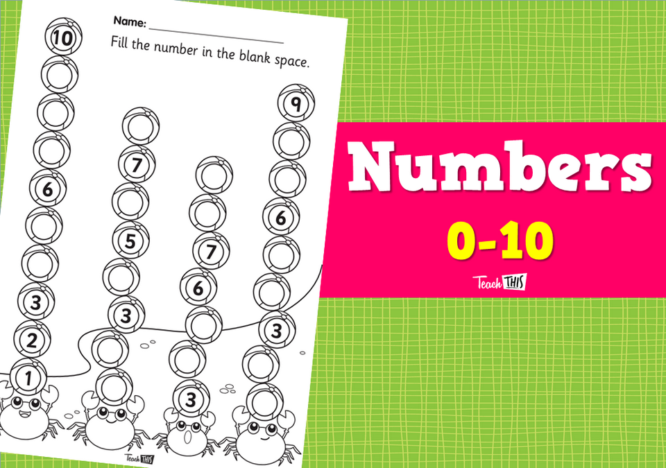 Numbers 0-10