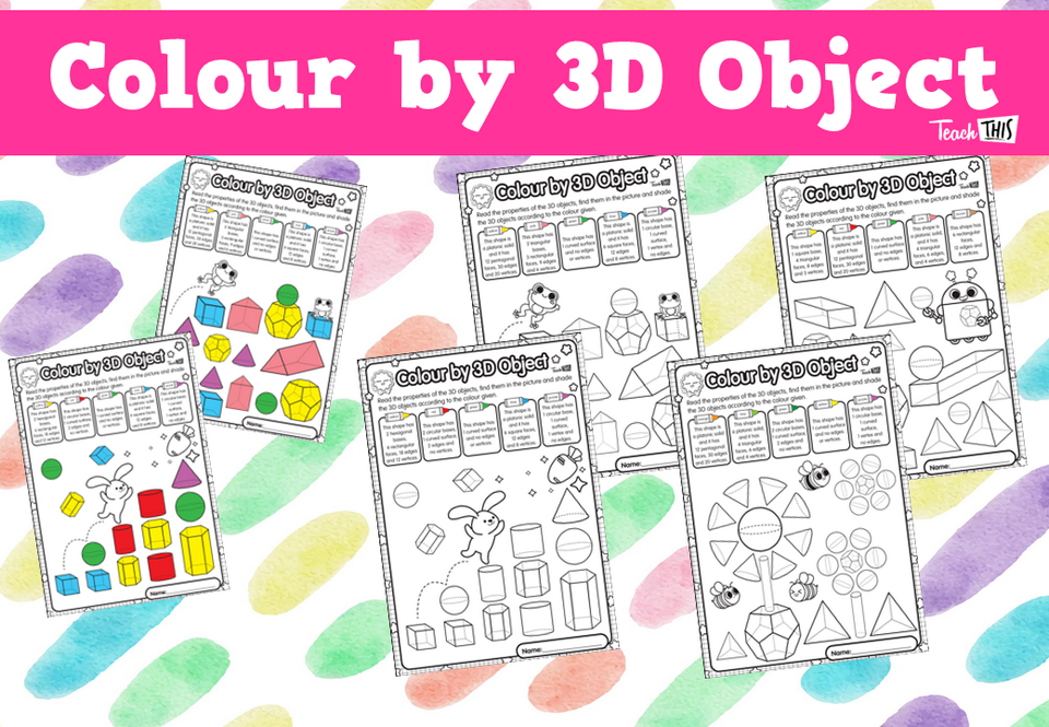 Colour by 3D Object