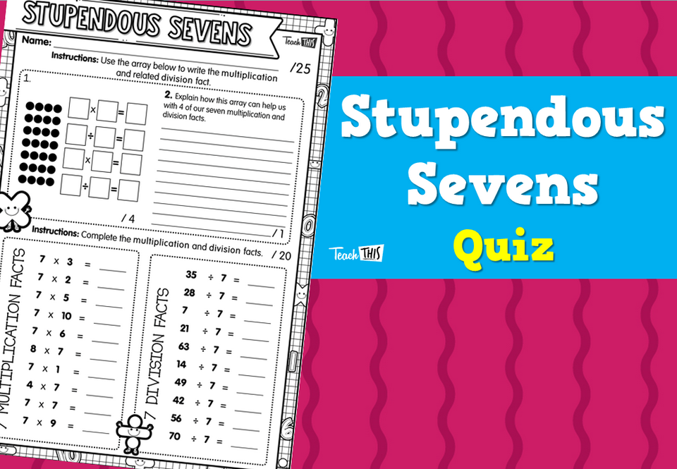 Stupendous Sevens Quiz
