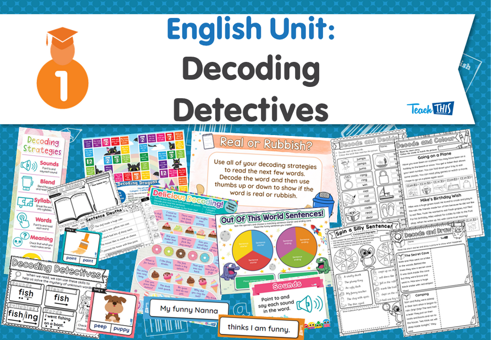English Unit: Decoding Detectives