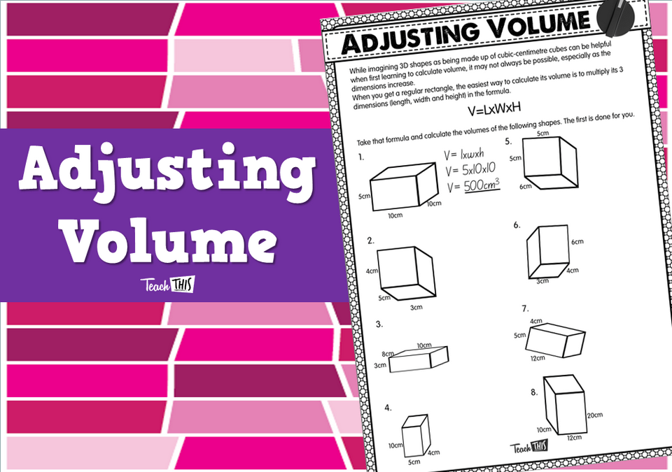 Adjusting Volume