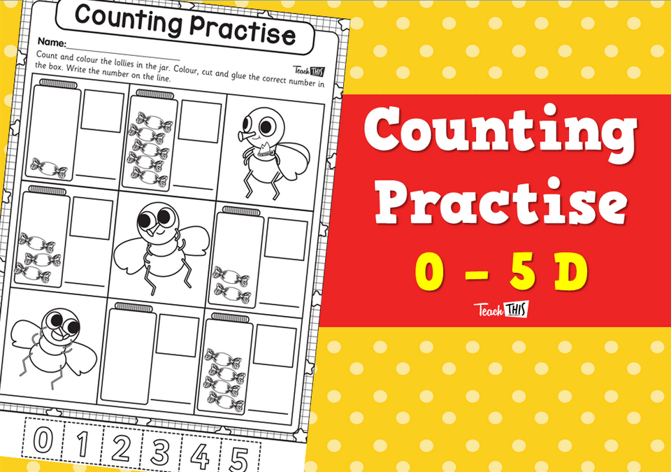 Counting Practise 0 - 5 D