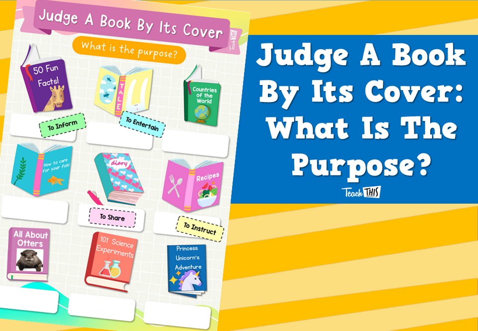 Judge A Book By Its Cover: What Is The Purpose?