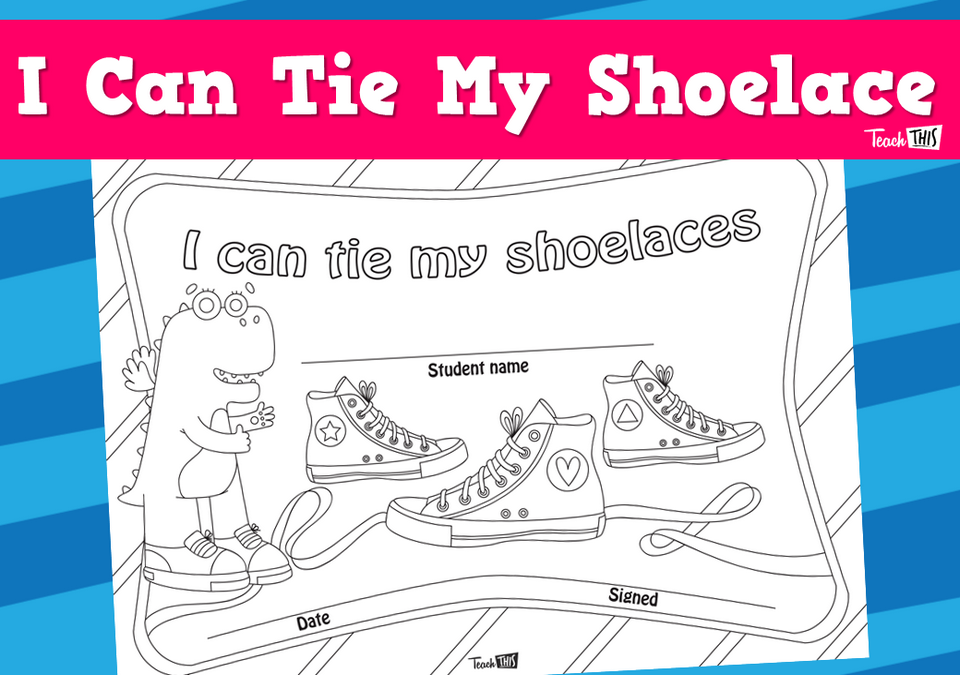 I Can Tie My Shoelace Award