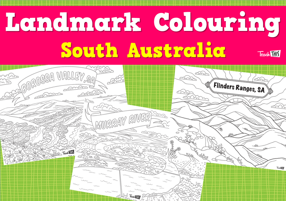 Landmark Colouring - South Australia