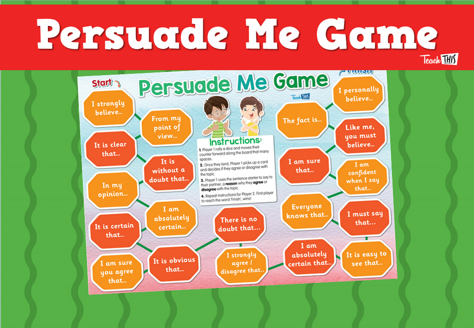 Persuade Me Game