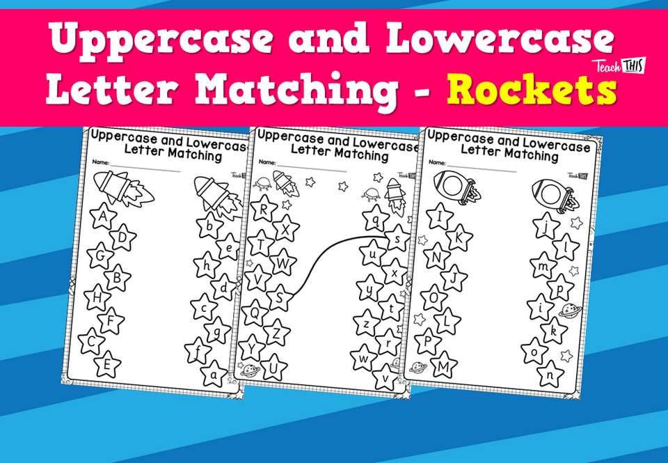 Uppercase and Lowercase Letter Recognition (Rockets)