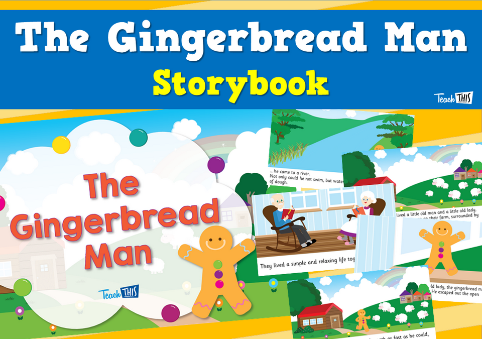 The Gingerbread Man - Storybook