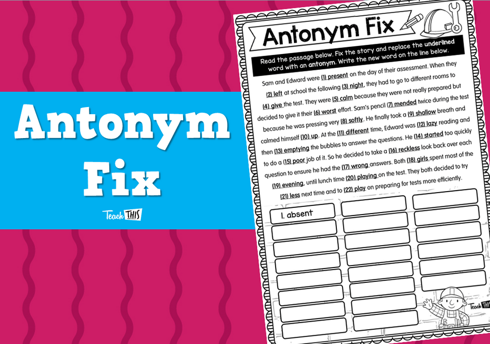 Antonym Fix