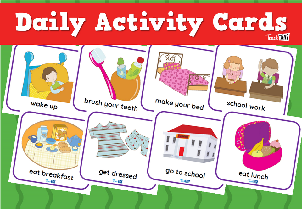 Daily Activity Cards